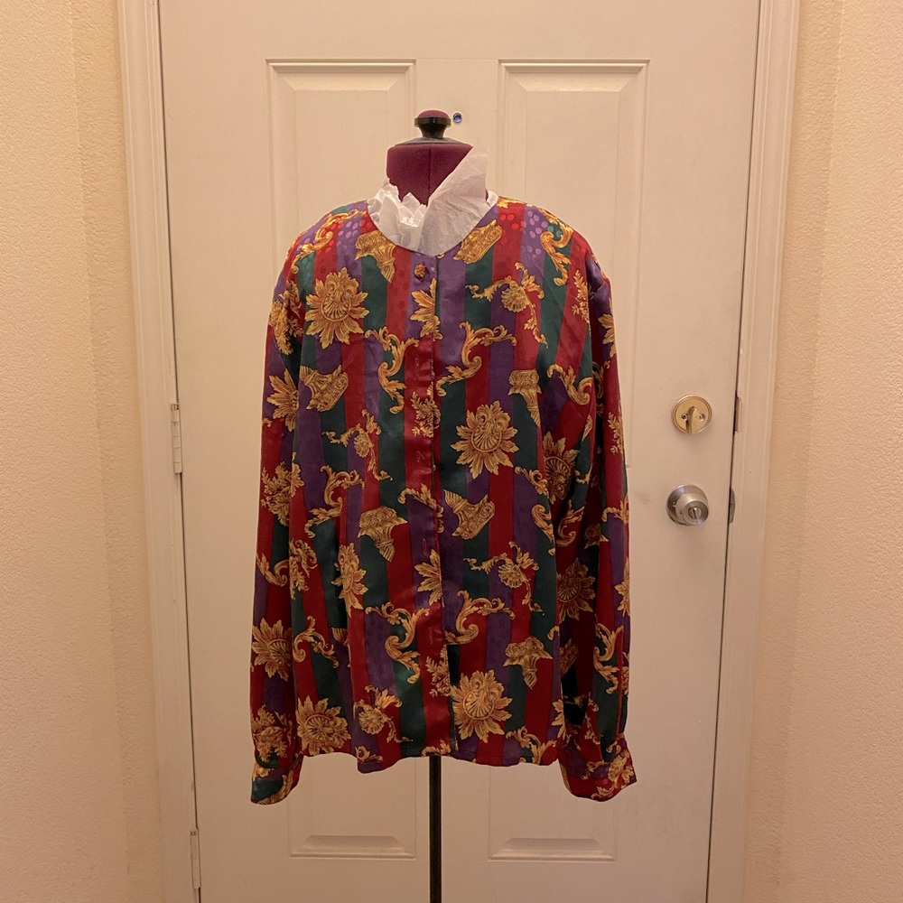 EJ Harper Vintage Blouse/Coverup